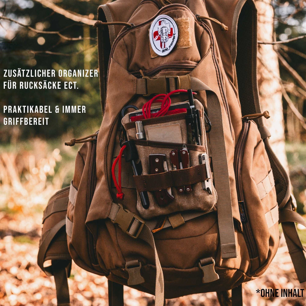 Baumwolle Echtleder Pouch | Echtleder Pouch | SK Wild Ones