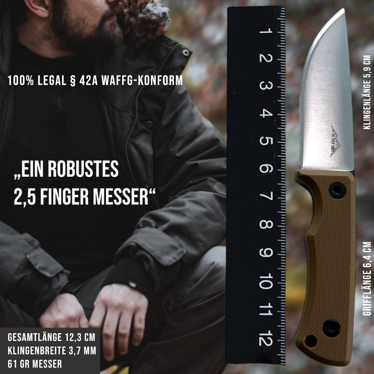 Bragi 42a - der kleine praktische EDC Stachel