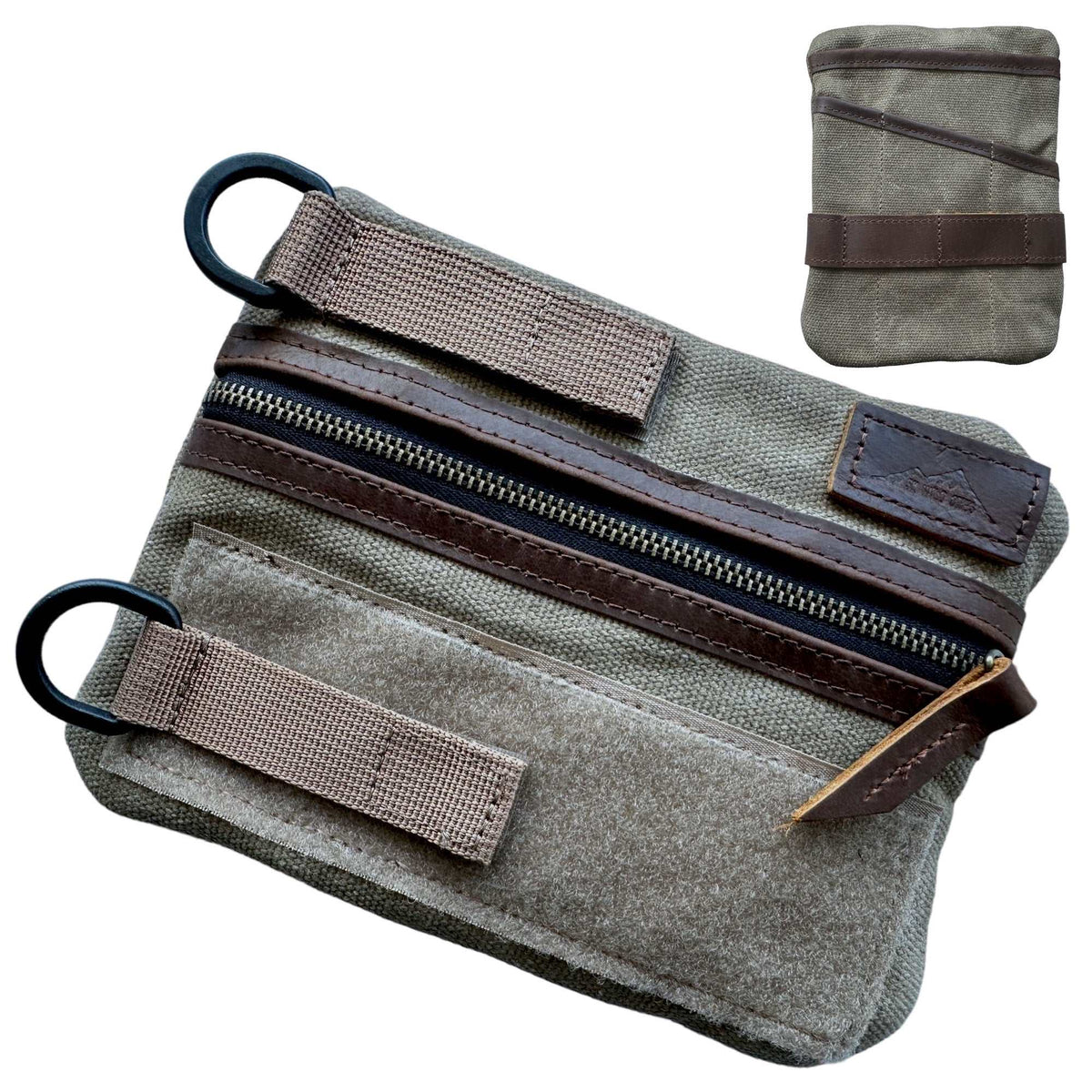 Baumwolle Echtleder Pouch | Echtleder Pouch | SK Wild Ones