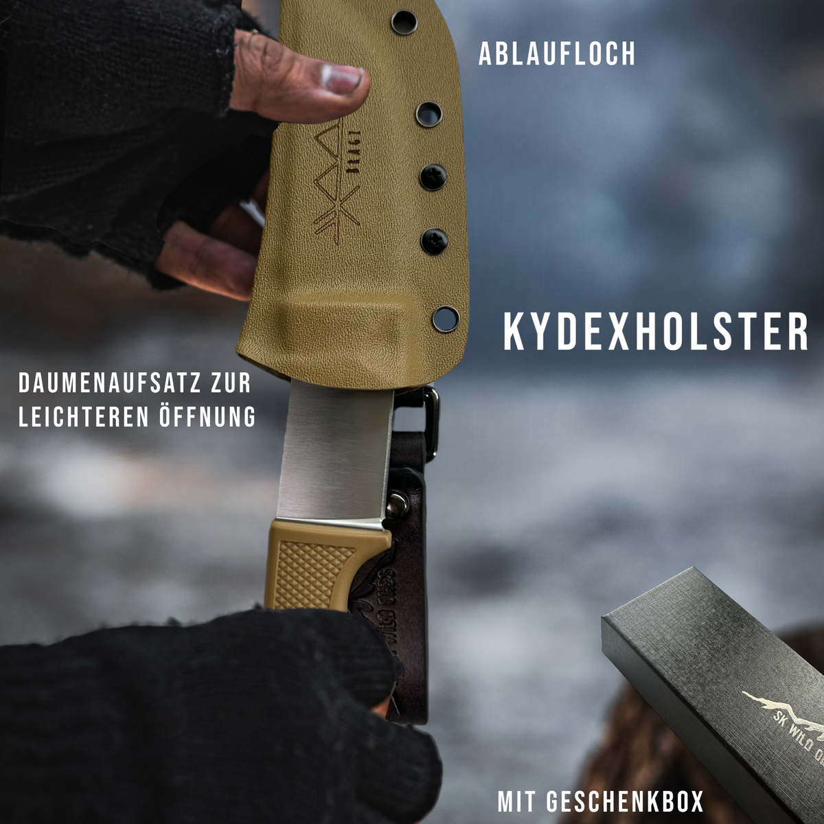 Bragi - Der Alleskönner mit  440 C Stahl